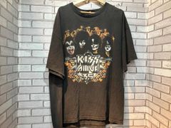 その他 半袖Tシャツ KISS ALIVE バンT ブラック