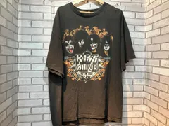 その他 半袖Tシャツ KISS ALIVE バンT ブラック 