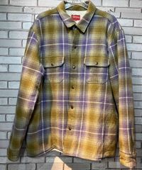 Supreme チェック柄ジャケット Mサイズ - メルカリ