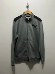 プーマ メンズ トレーナー ジップアップ ジャケット L