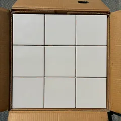 【訳あり タイル1ケース(22枚入)】100角タイル　陶器質施ゆう内装ユニットタイル　TOTO イベル　AA10#33