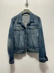 XS ザラ デニムジャケット レディース ライトブルー