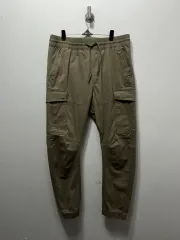 H/M カーキ色 カーゴ ジョガー パンツ M