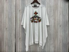 ヴィヴィアン エレファントTシャツ 花柄オーブ フリー アートピース 