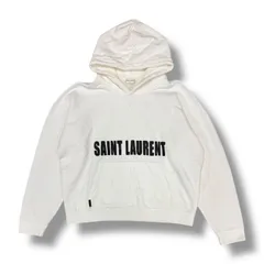 国内正規 SAINT LAURENT PARIS Printed Hoodie プリントフーディ パーカー ユニセックス サンローランパリ 729852 ホワイト M 1609A2のサムネイル