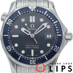 Omega Seamaster 300M Quartz 36mm 2223.80 Stainless Steel Men's Watch Blue Polished Excellent Condition [Used]