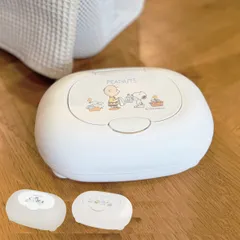 ウェットティッシュケース スヌーピー （ おしりふきケース ワンタッチ ケース 蓋付き フタ付き おしりふき ウェットティッシュ 除菌シート 乾きにくい ふた 付き 乾燥 防止 キャラクター かわいい シートケース ウェットシート )のサムネイル
