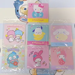 新品【サンリオ】シール７点セット☆ハンギョドンマイメロシナモンロール