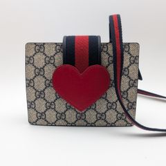 新品未使用】GUCCI ハートモチーフ ミニショルダーバッグ - メルカリ