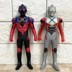 【人気】ウルトラヒーローシリーズ ウルトラマンエックス ソフビセット ニュージェネレーション BANDAI ウルトラマン フィギュア 平成