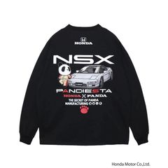 81）Honda NSX パンダデザイン 長袖カットソー ネイビー - メルカリ