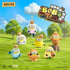 52TOYS BLINDBOX 미니언즈 밥&팀 베스트 프렌즈 봉제인형 스트랩 신품 완전 미개봉 랜덤 발송