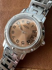 ◎ HERMÈS Cl3.410 腕時計 高級ブランド シルバー 銀 おしゃれ - メルカリ