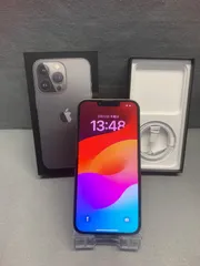 超美品 Appleストア版 SIMフリー iPhone13 Pro 128GB グラファイト色
