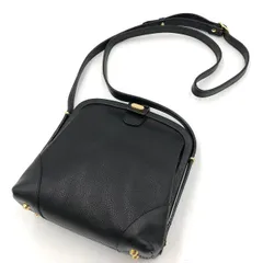 BALLY バリー ショルダーバッグ レザー ポシェット ブラック 黒 中古
