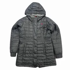 プーマ ロングコート レディース Oサイズ グレー 防寒 アウター キルティングコート ベンチコート スポーツウェア