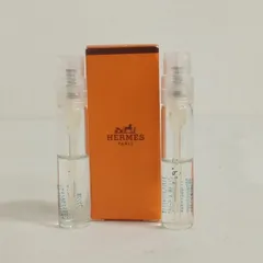 エルメス　オードランジュヴエルト香水サンプル　2ml×2本セット　A2OM3-21E