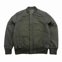 グローバルワーク フライトジャケット メンズ Mサイズ オリーブグリーン リバーシブル仕様 ミリタリージャケット 人気 春物 アウター