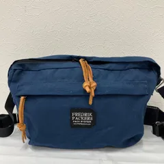 431　FREDRIK PACKERS　フレドリックパッカーズ　ネイビー　紺　ショルダーバッグ　ボディバッグ　レディース　メンズ　ユニセックス　無地　カジュアル　シンプル　軽量