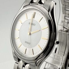 80s〜90s SEIKO DOLCE】バブル期 ドレスウォッチ スクエア型 - メルカリ