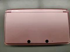 【ジャンク本体】Nintendo 3DS  ミスティピンク 本体のみ【50-58】