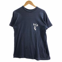 【中古】RUSSELL 80s AJR Tシャツ L ネイビー ラッセル[10]