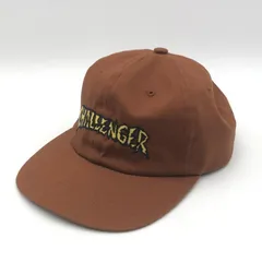 【中古】CHALENGER Crash Logo Cap ブラウン チャレンジャー[10][240010509590]