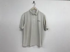 本物ヒールクリークHealCreekコットン文字ロゴ刺繍半袖ポロシャツメンズサーフアメカジミリタリーワークスポーツビジネススーツゴルフストリートベージュ52日本製XXLのサムネイル