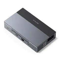 UGREEN Steam deck/Switch/Rog Ally/Legion Go用TVドック 9-IN-1 USB-Cハブ ドッキングステーション HDMI4K@60HZ 10Gbps高速転送 USb-A3.2*USB-C 3.2 1000Mbpshun