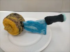 HAT7-022　羊毛フェルト　面白マスコット　肉！　にく！　ままごと　マスコット　オーナメント　インテリア　Funny Sereis