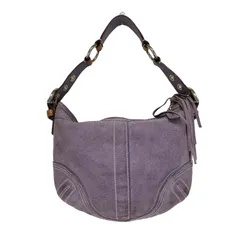 コーチ COACH スエード フリンジ ワンショルダー ハンドバッグ レディース 表記無 