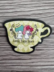 ポッカサッポロ サンリオキャラクターズ オリジナルマグネット リトルツインスターズ キキ＆ララ