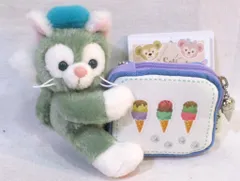 東京ディズニーシー ポーチ ジェラトーニ/ダッフィー&フレンズのSay cheese!