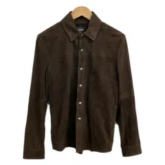 EMMETI(エンメティ) ジャケット サイズ44 L メンズ - ダークブラウン 長袖/スエード/秋/冬