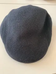 カンゴール 黒 ハンチングキャップ