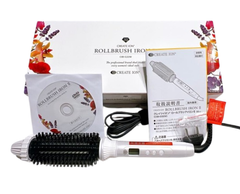 未使用品 CREATE ION　クレイツイオン ロールブラシアイロンII 26mm CIBI-G26W　ヘアクリップ無し