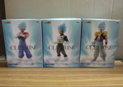 バンダイ ドラゴンボール CLEARISE 超サイヤ人ゴッド超サイヤ人 ゴジータ ベジット ベジータ 3種 未開封品