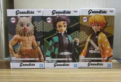 バンダイ grandista 鬼滅の刃 竈門炭治郎 我妻善逸 嘴平伊之助 3点 未開封品
