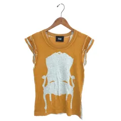 D&G ドルチェ＆ガッバーナ 半袖カットソー サイズ:XS グラデーション/キャップスリーブ    ブラウン レディース / 240001192789