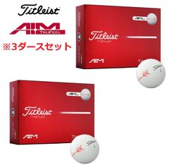 タイトリスト トゥルーフィール ゴルフボール 3ダース(36球) マッド