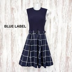 新品 ブルーレーベルクレストブリッジ チェックリブドッキング