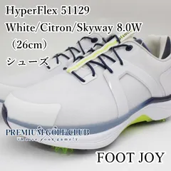 新品 フットジョイ ハイパーフレックス HyperFlex 51129 ホワイト/Citron/Skyway 8.0W（26cm） シューズ 2026年 日本未発売USモデル！ [9453]のサムネイル