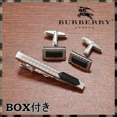 Burberrys ネクタイピン カフス　ゴールド　卒業式　入学式　バーバリー　BURBERRY　アンティーク　A-44