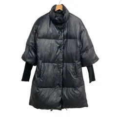 theory(セオリー) ダウンコート サイズ2 S レディース美品  - 黒 長袖/ジップアップ/冬