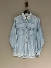 リーバイス ブルーシャツ デニム ウェスタン シャツ