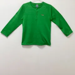 古着　美品　Columbia　コロンビア　TITANIUM　タイタニウム　吸湿速乾　長袖　クルーネックTシャツ　ユニセックス　2Lサイズ　ドライ　グリーン　緑　ヘンリーネック　コンクリンヘンリー　ロングスリーブ