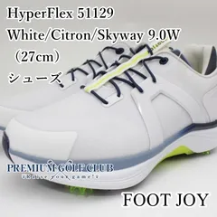 新品 フットジョイ ハイパーフレックス HyperFlex 51129 ホワイト/Citron/Skyway 9.0W（27cm） シューズ 2026年 日本未発売USモデル！ [9455]のサムネイル