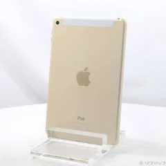 ソフマップ 〔中古品〕 iPad mini 4 64GB ゴールド MK752J／A SIMフリー【349】