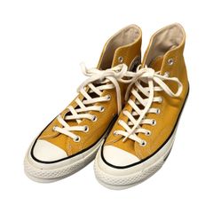 希少 Converse オールスター イエローヌバック スニーカー スエード 