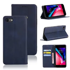 財布型 耐衝撃 カード収納 PUレザー ケース ケース マグネット ケース カバー スタンド機能付き 手帳型 手帳型 5色 用 (適用 用 iphone7 iPhone iPhone iphone8 7/8/SE2（2020）/SE3（2022）ケース (4.